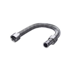 Bojler bekötőcső inox