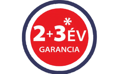 Hajdu bojler garancia 2 + 3 év