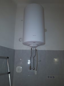 120 literes villanybojler felszerelése IX.-kerület